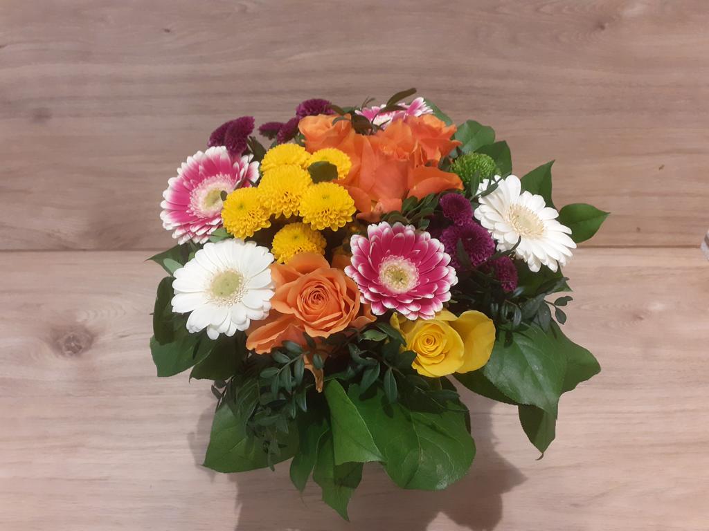 Blumen Kuhnt - bestellen,abholen,liefern: Bunter Blumengruß